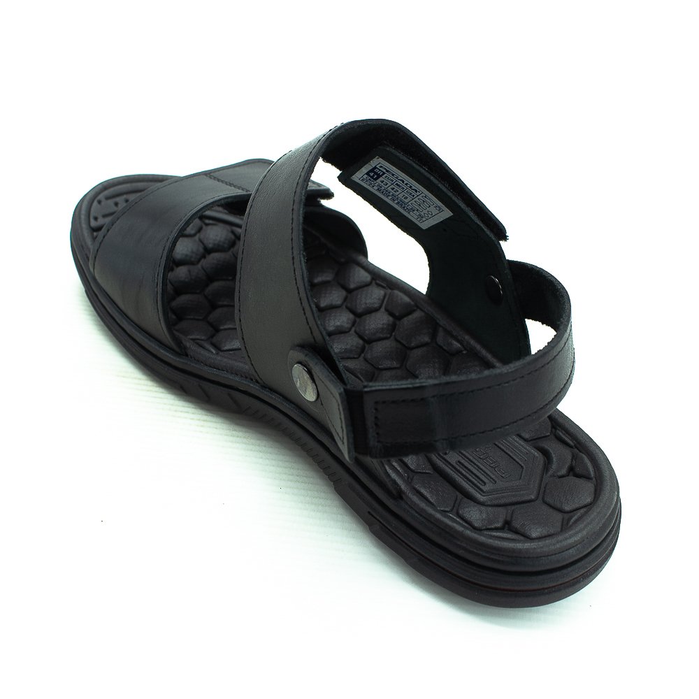 Sandália Masculina Pegada 133303-03 - Preto Preto 3