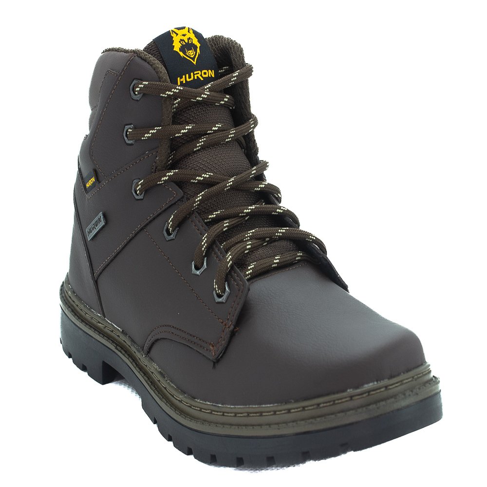 Coturno Masculino Huron 247 - Marrom Marrom 2