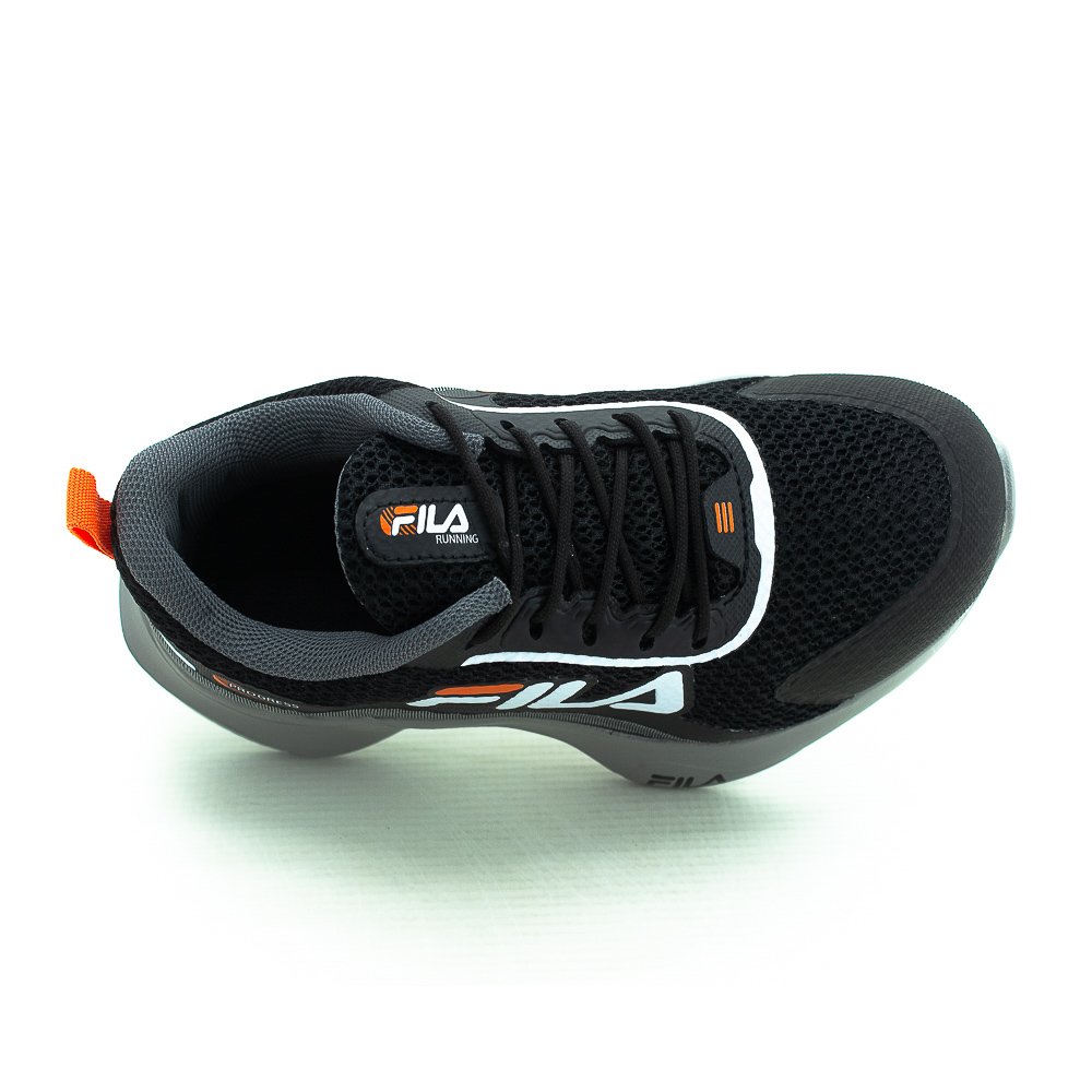 Tênis Infantil Menino Fila Progress - Preto Preto 5