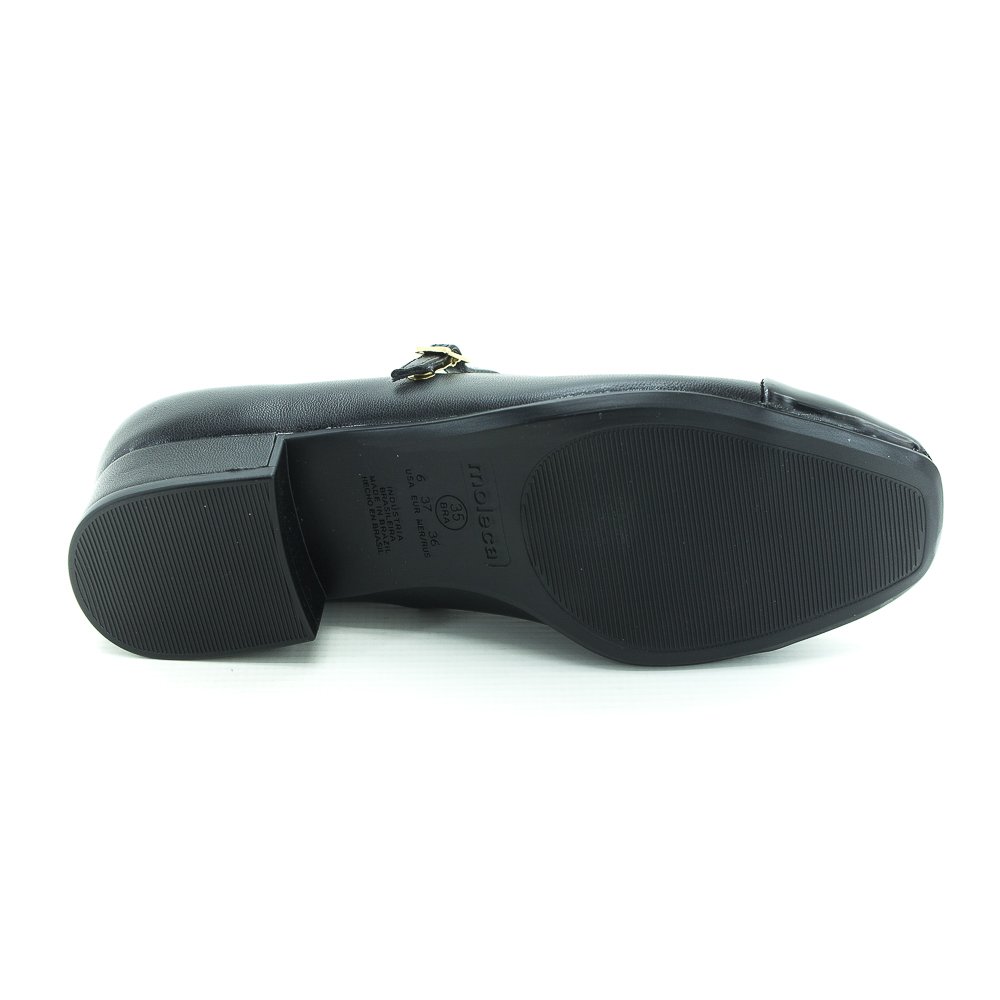 Sapato Feminino Moleca 5795.103 - Preto Preto 4