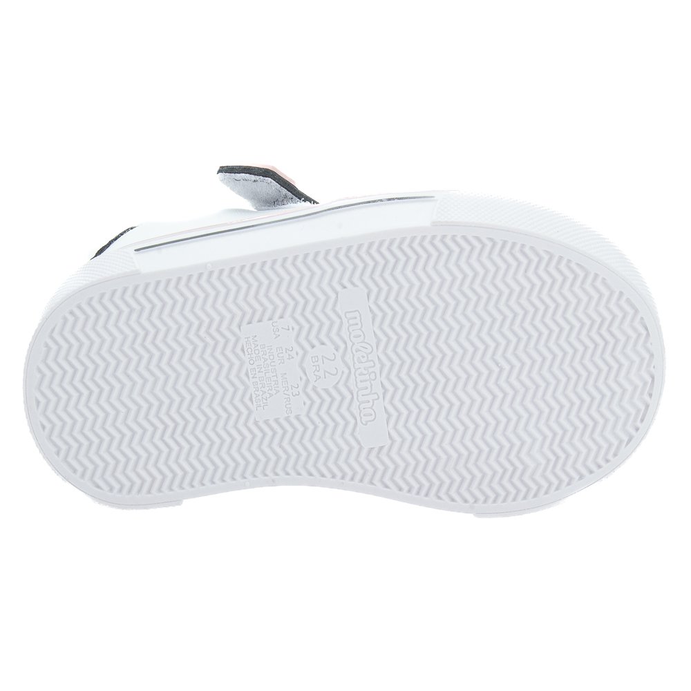 Tênis Infantil Menina Molekinha 2740.203 - Branco Branco 4