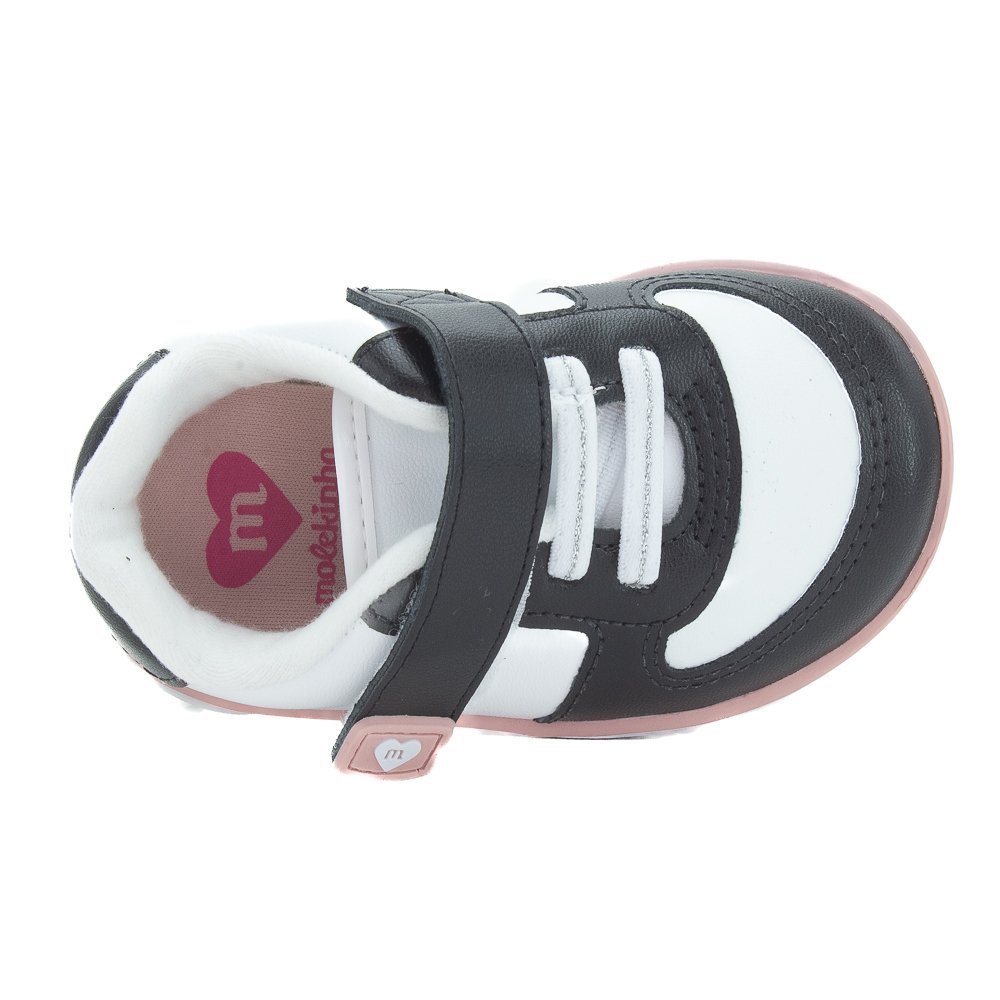 Tênis Infantil Menina Molekinha 2740.203 - Branco Branco 5