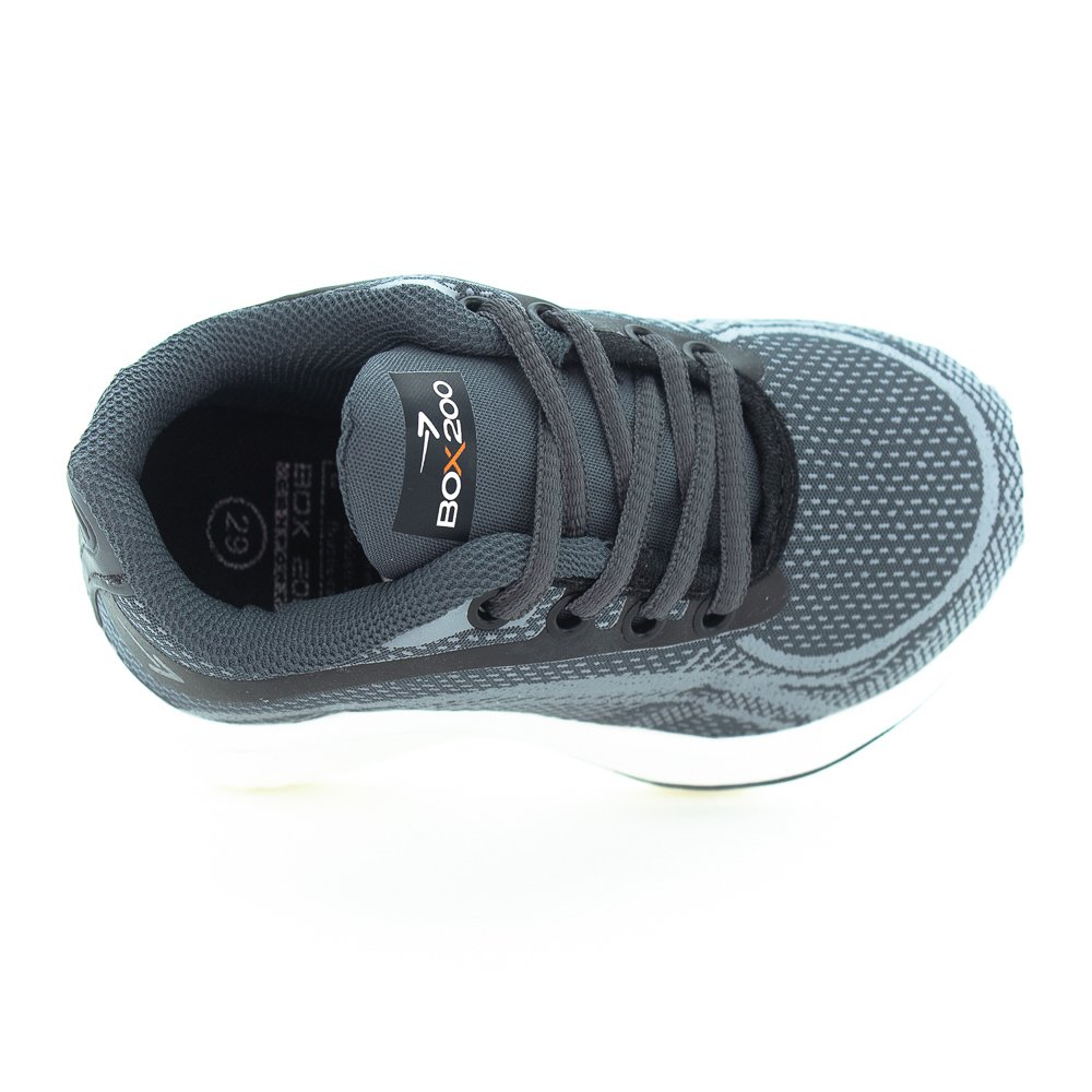 Tênis Infantil Menino Box 200 Bk2006 - Cinza Cinza 5