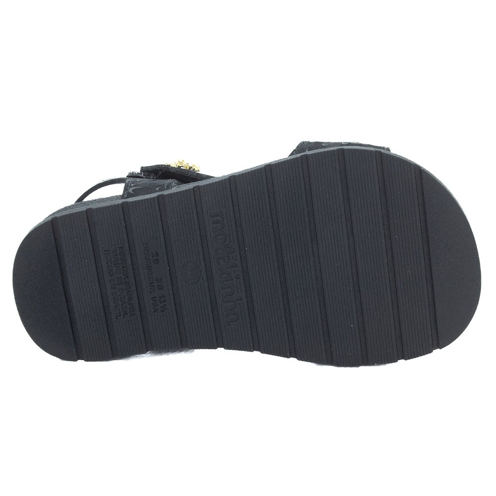 Sandália Infantil Menina Molekinha 2341.125 - Preto Preto 4