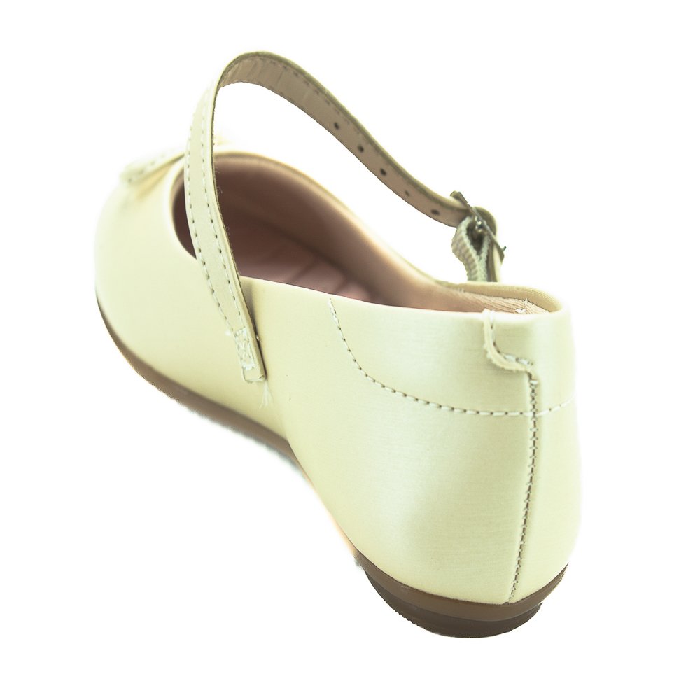 Sapatilha Infantil Menina Molekinha 2003.1131 - Creme Bege 3
