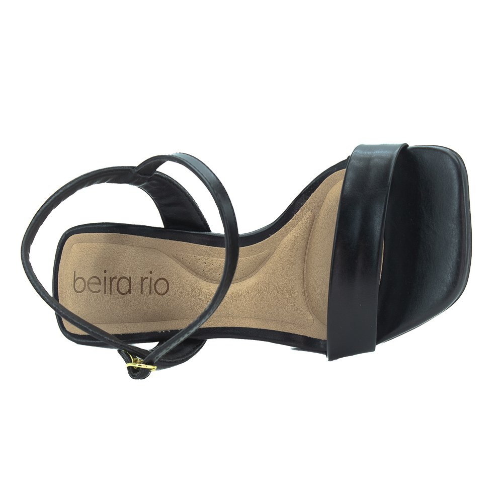 Sandália Feminina Beira Rio 8490.315 - Preto Preto 5