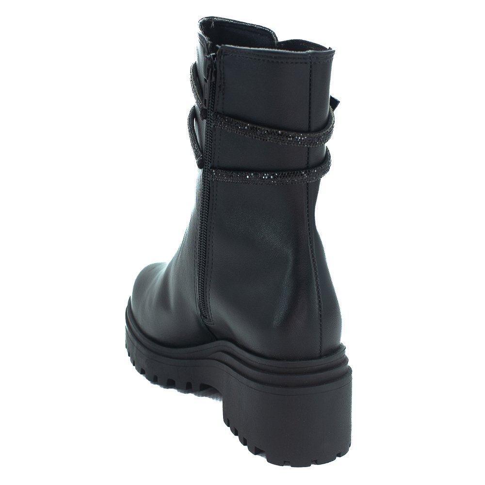 Bota Feminina Via Marte 009-009-01 - Preto Preto 3