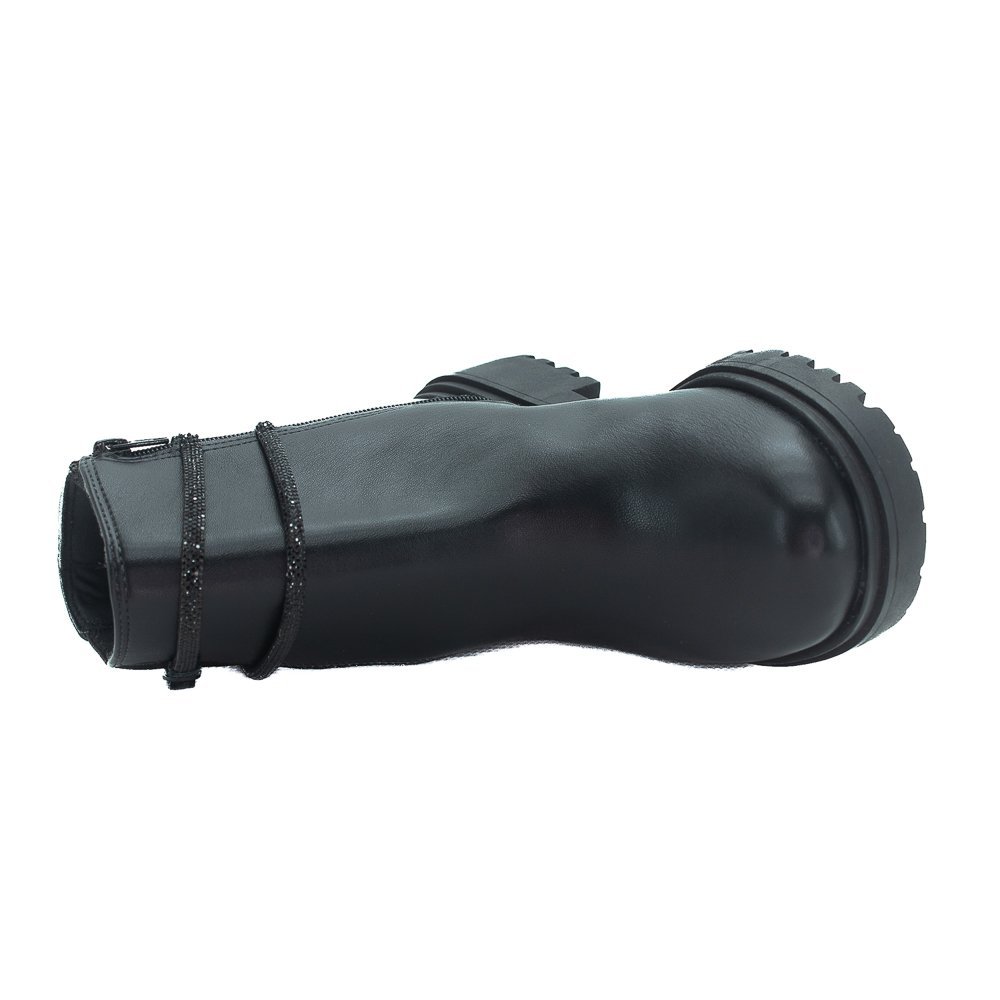 Bota Feminina Via Marte 009-009-01 - Preto Preto 5