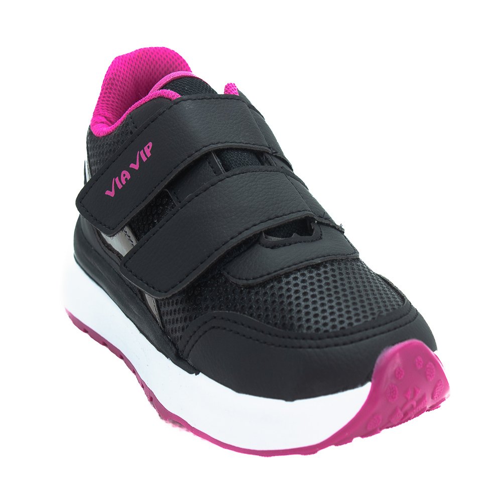 Tênis Menina Via Vip Vnj3008 - Pink Rosa 2