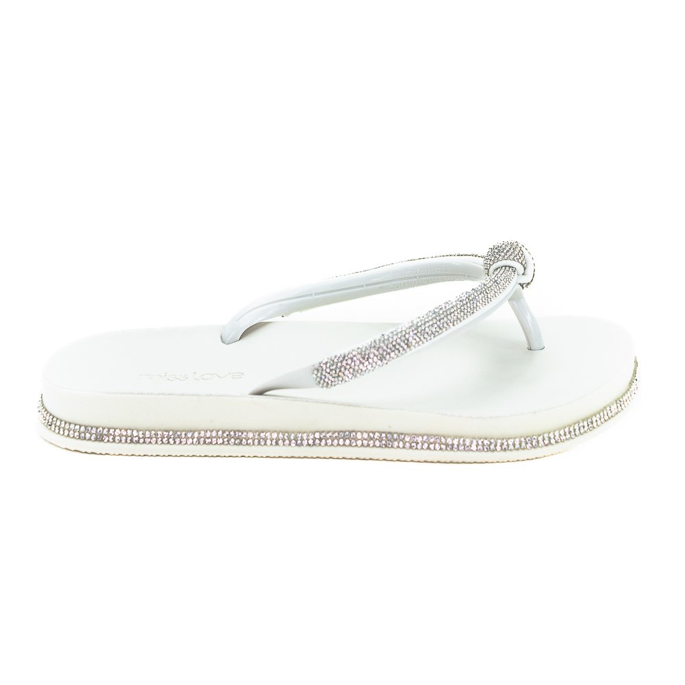 Papete Feminino Miss Love Pr-159 - Off White