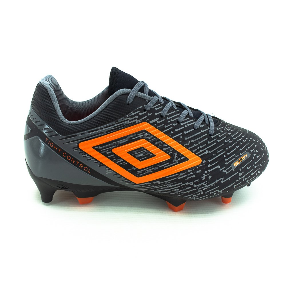 Chuteira Campo Masculina Umbro Gravity - Preto
