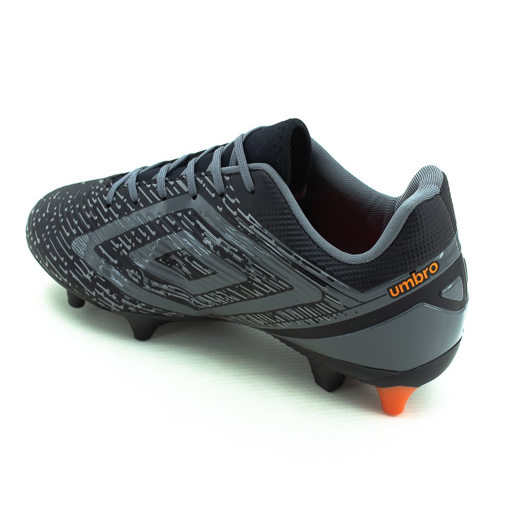 Chuteira Campo Masculina Umbro Gravity - Preto Preto 3