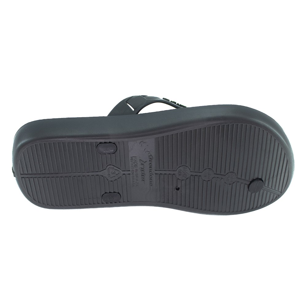 Chinelo Masculino Rider Street City - Preto Preto 4