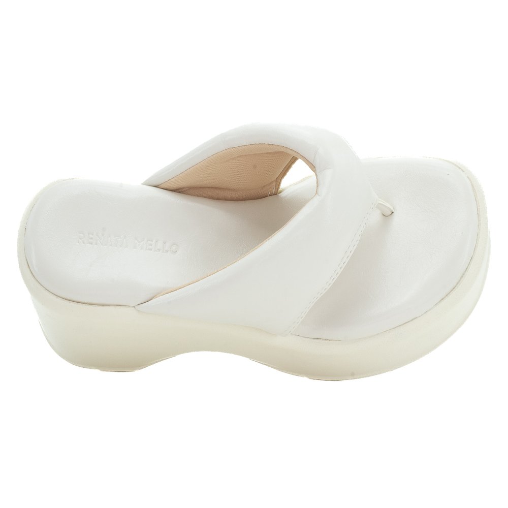 Tamanco Feminino Renata Mello 8472.91023 - Off White Branco 5