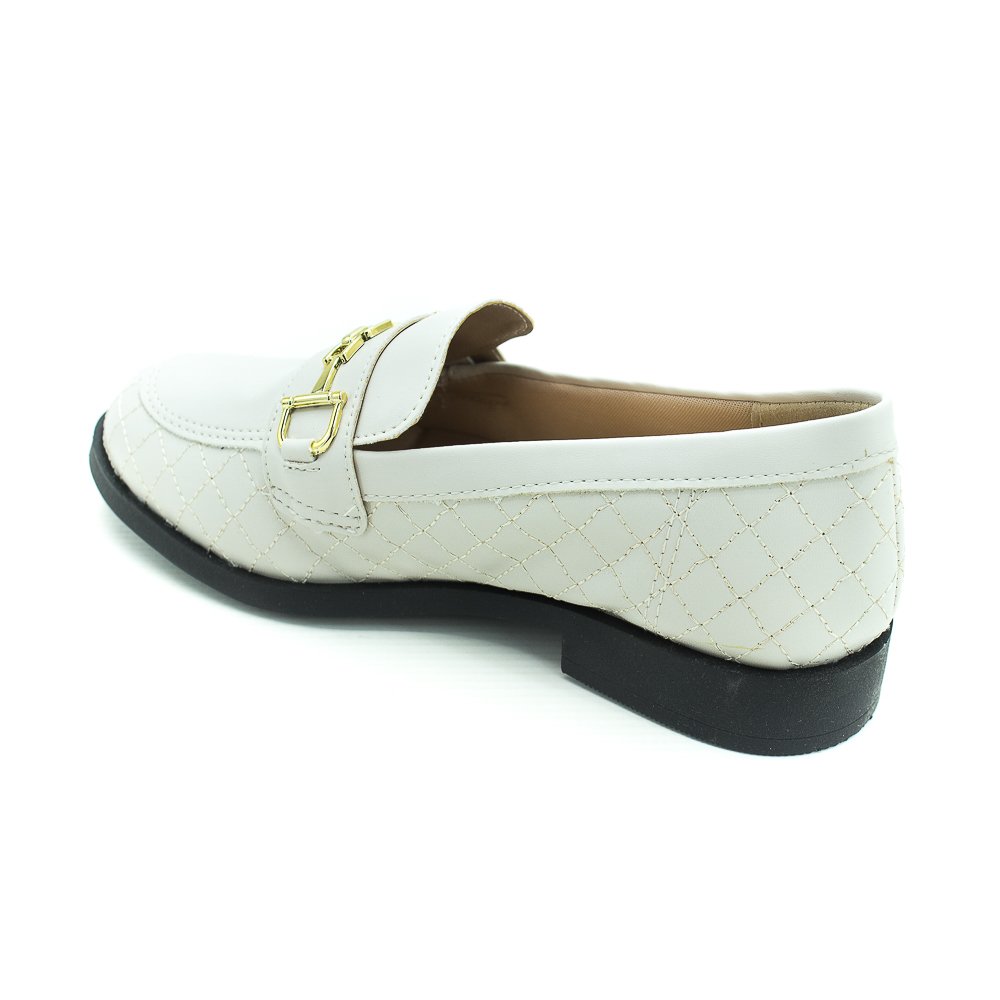 Mocassim Feminino Sua Cia 8347.15361 - Branco Branco 3