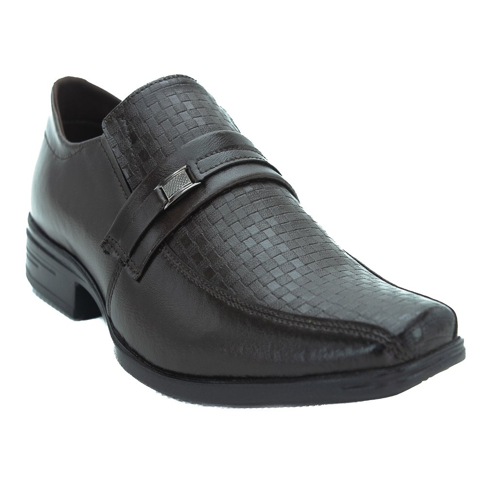 Sapato Social Masculino B´Karellus B7031/C2 - Marrom Marrom 2