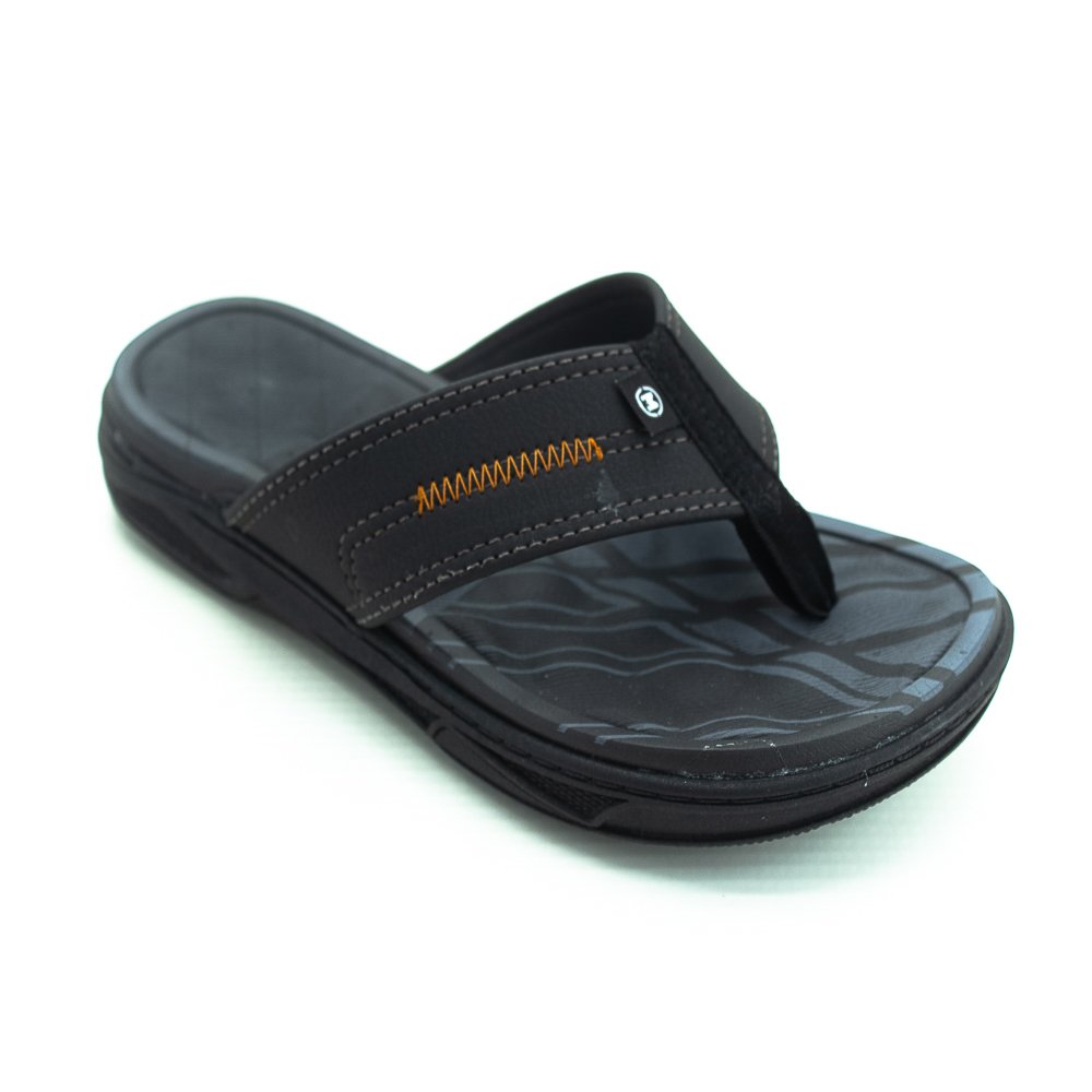 Chinelo Infantil Menino Molekinho 2402.442 - Preto Preto 2