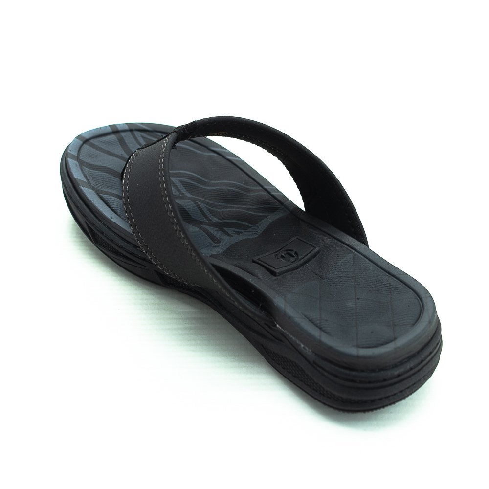 Chinelo Infantil Menino Molekinho 2402.442 - Preto Preto 3