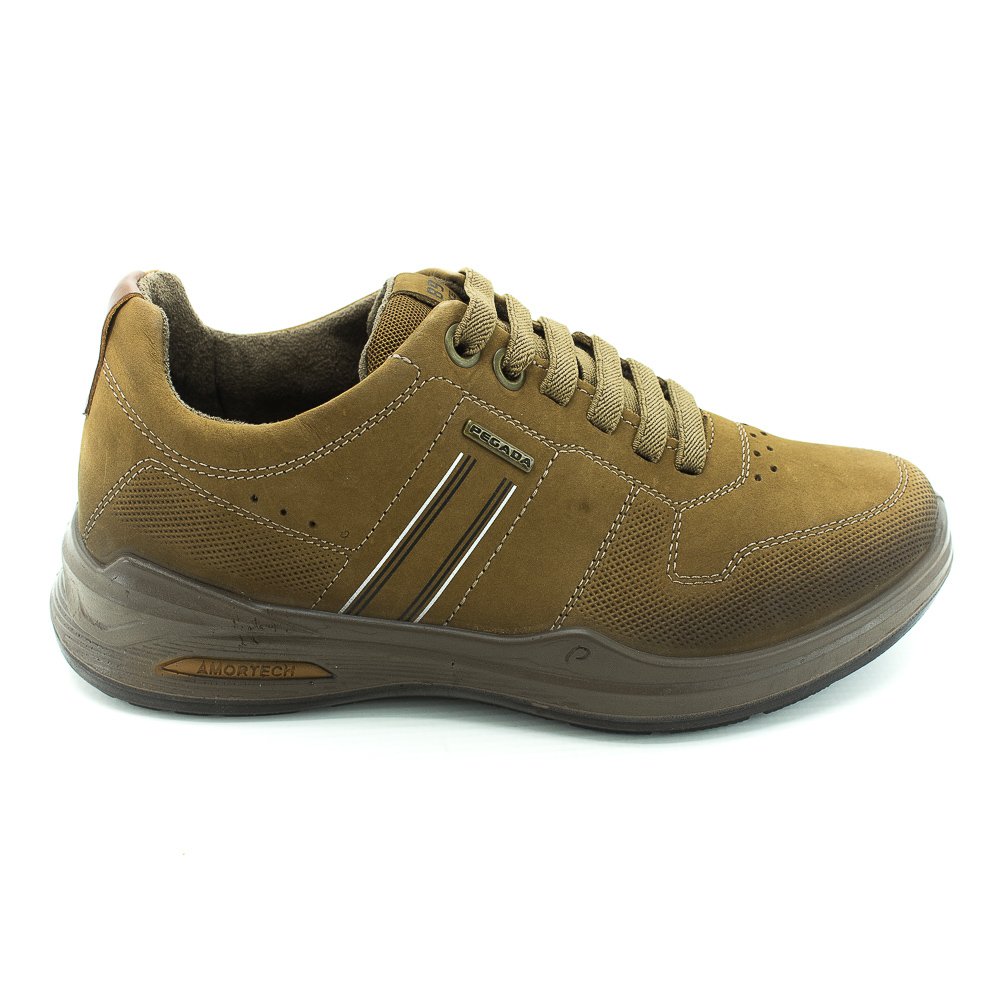 Sapatênis Masculino Pegada 110501-07 - Marrom