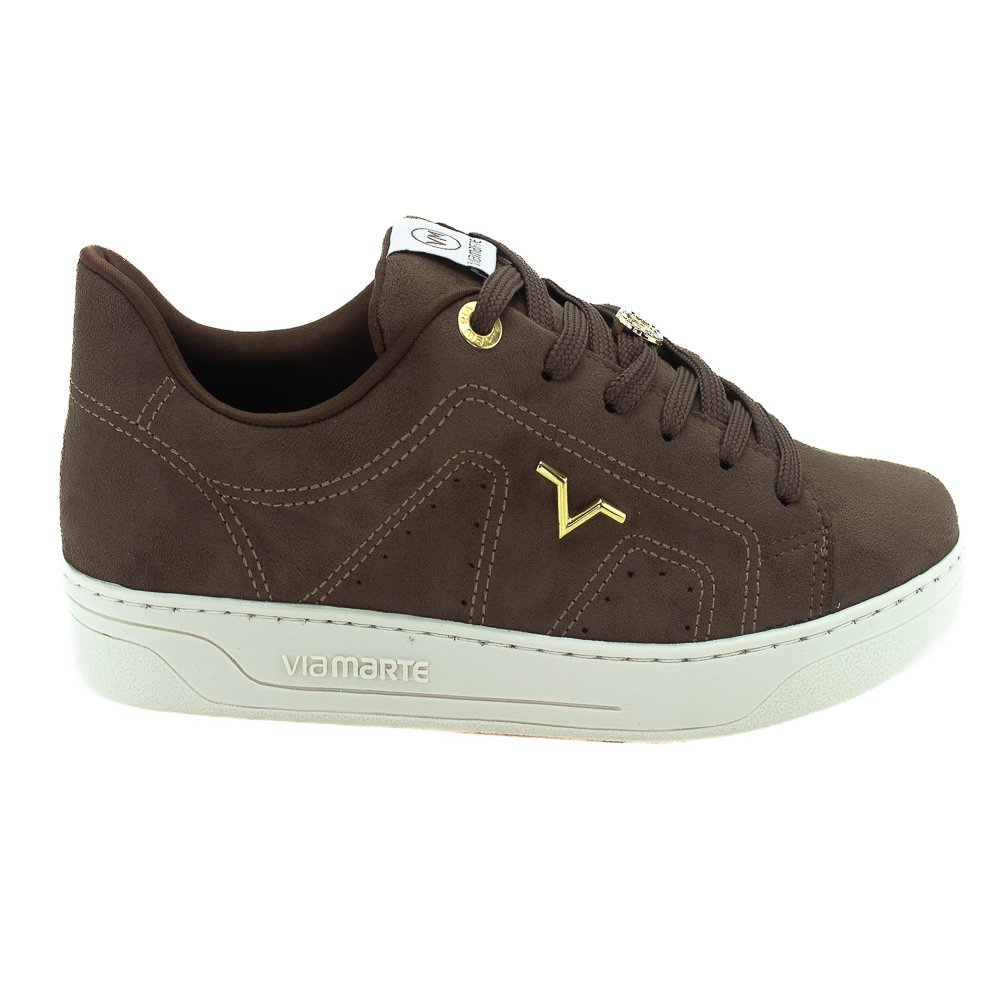 Tênis Feminino Via Marte 020-012-03 - Marrom