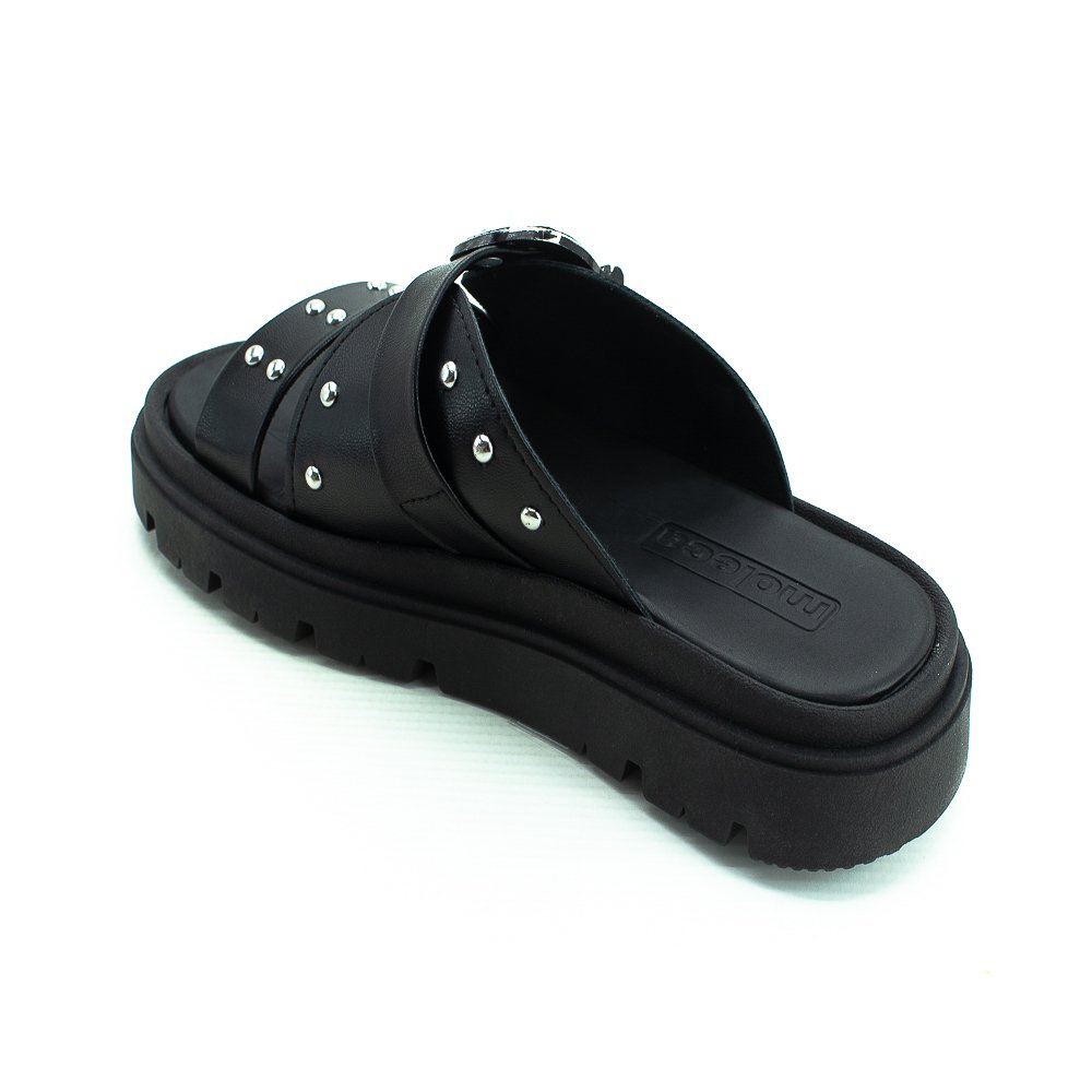 Papete Feminina Moleca 5504.103 - Preto Preto 3