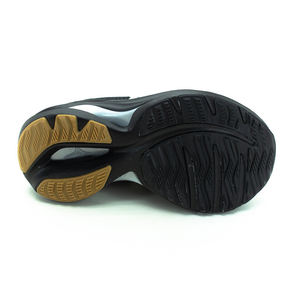Tênis Masculino Mizuno Wave Zest 2 - Preto Preto 4