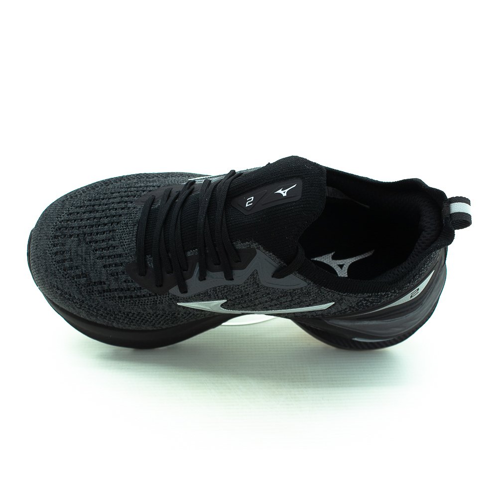 Tênis Masculino Mizuno Wave Zest 2 - Preto Preto 5