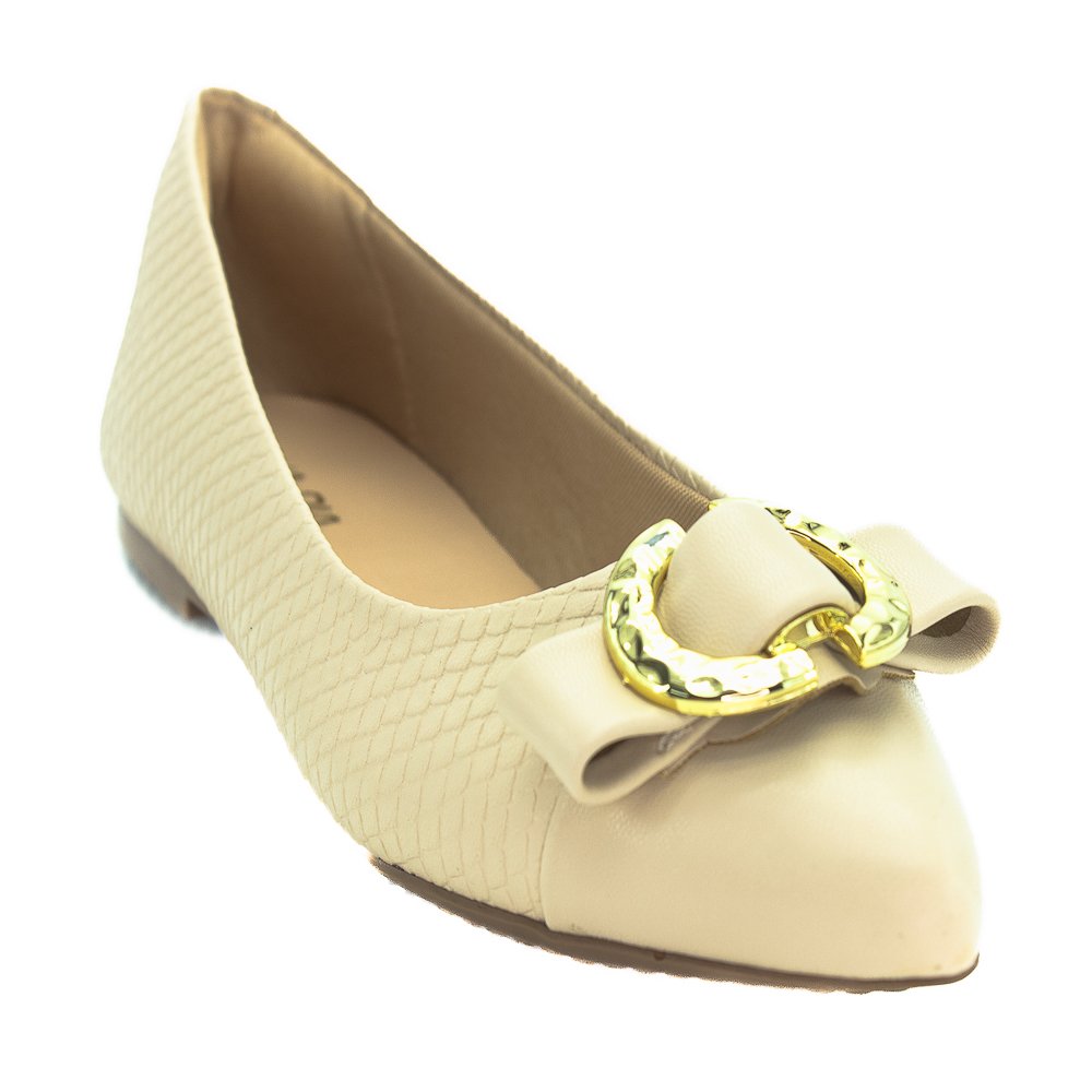 Sapatilha Feminina Sua Cia 8302.15926 - Bege Bege 2