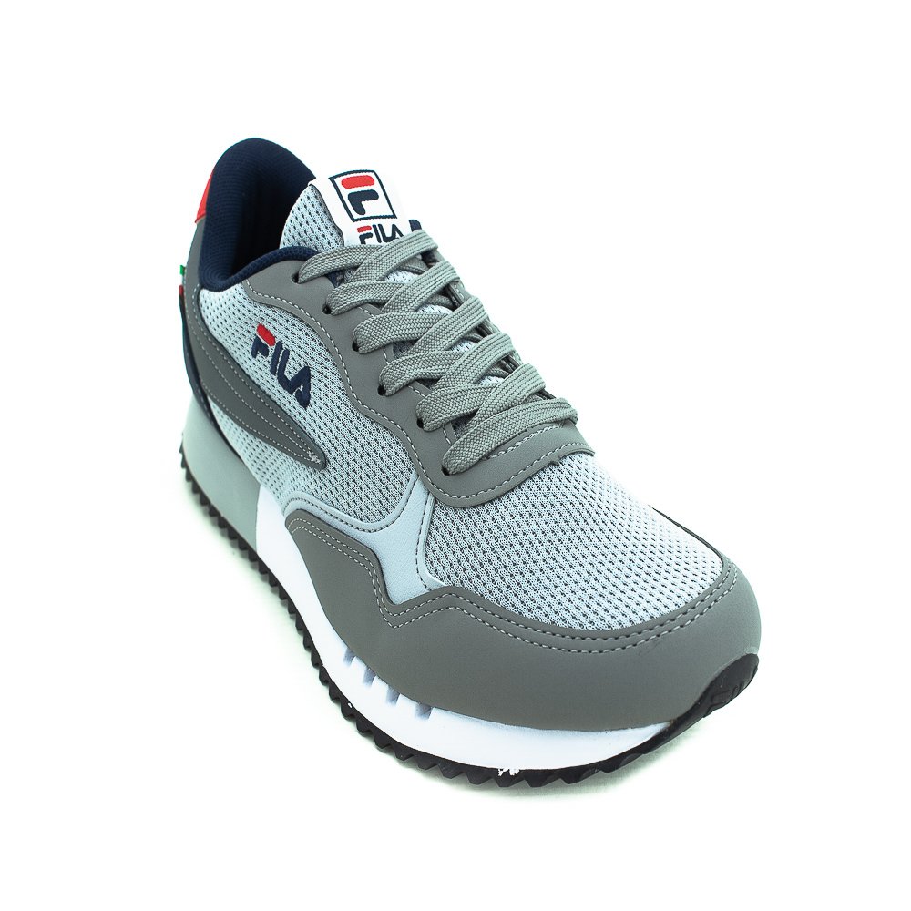 Tênis Masculino Fila Euro Jogger Sport Ii - Cinza Cinza 2