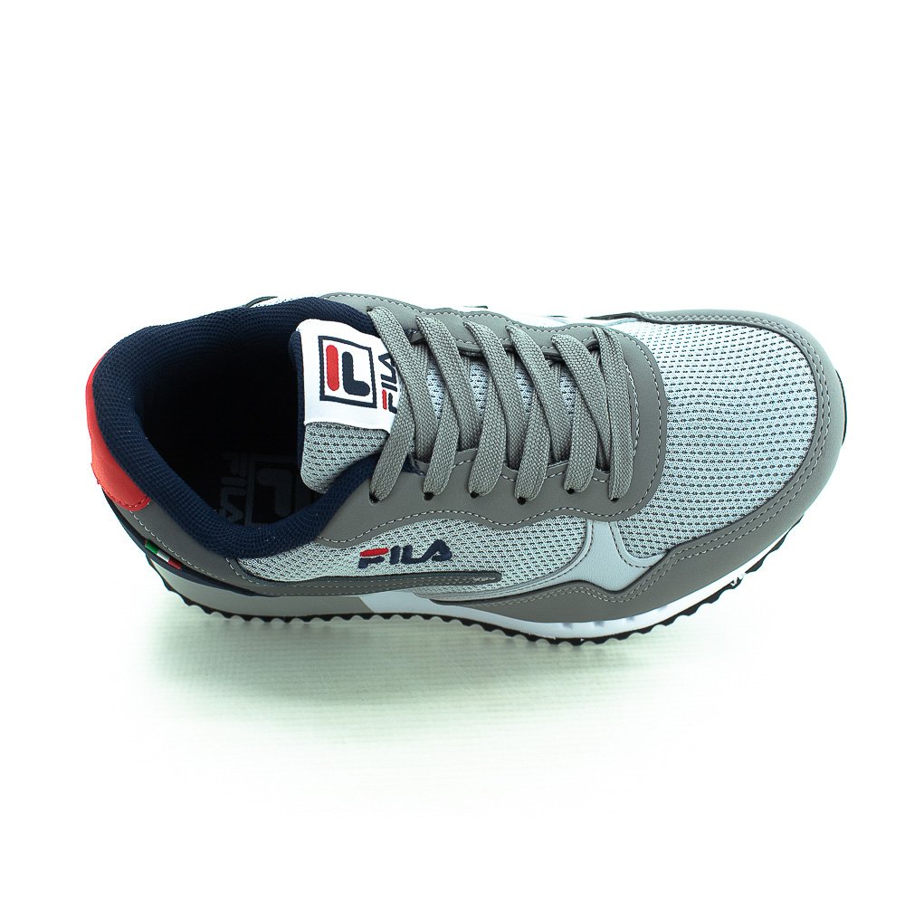 Tênis Masculino Fila Euro Jogger Sport Ii - Cinza Cinza 5