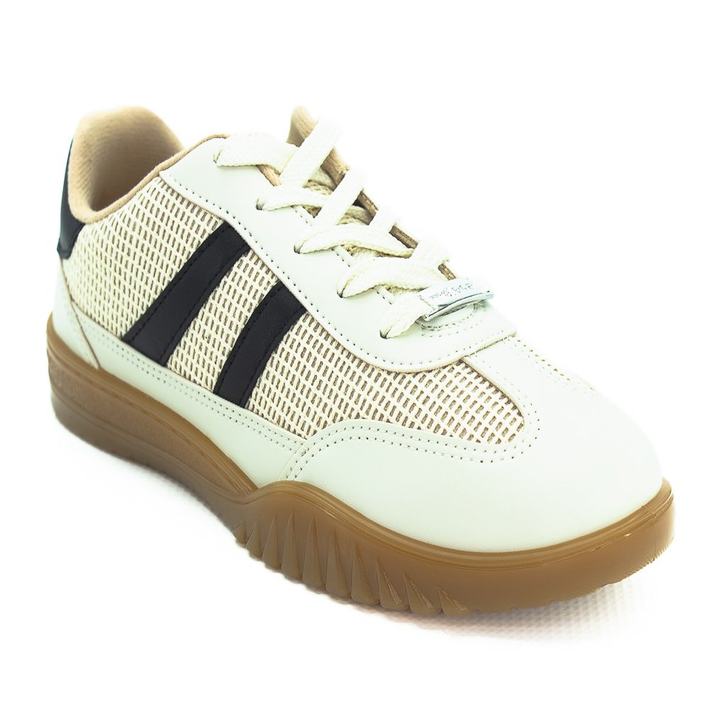 Tênis Feminino Moleca 5817.104 - Off White Branco 2