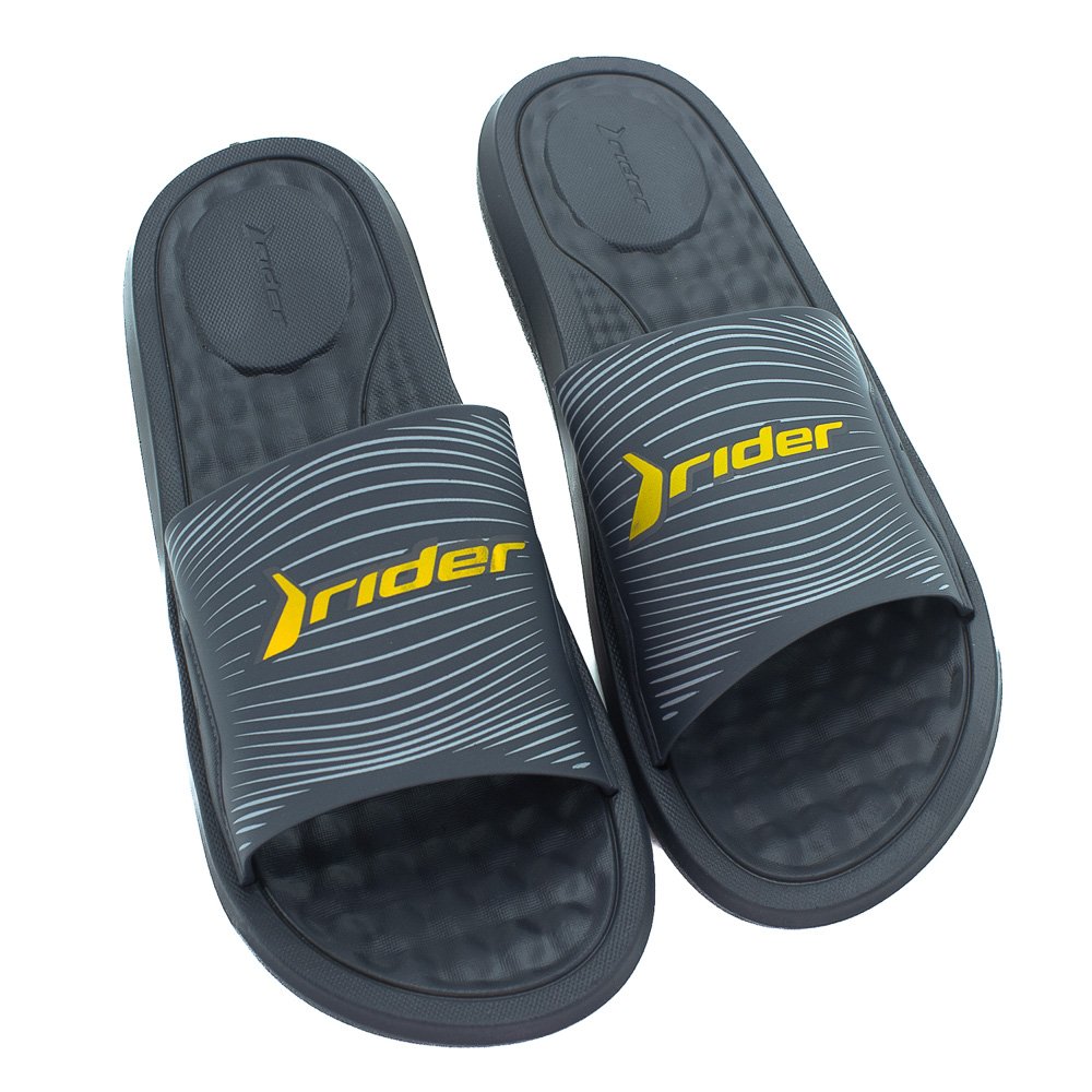 Chinelo Masculino Rider Step Slide - Cinza