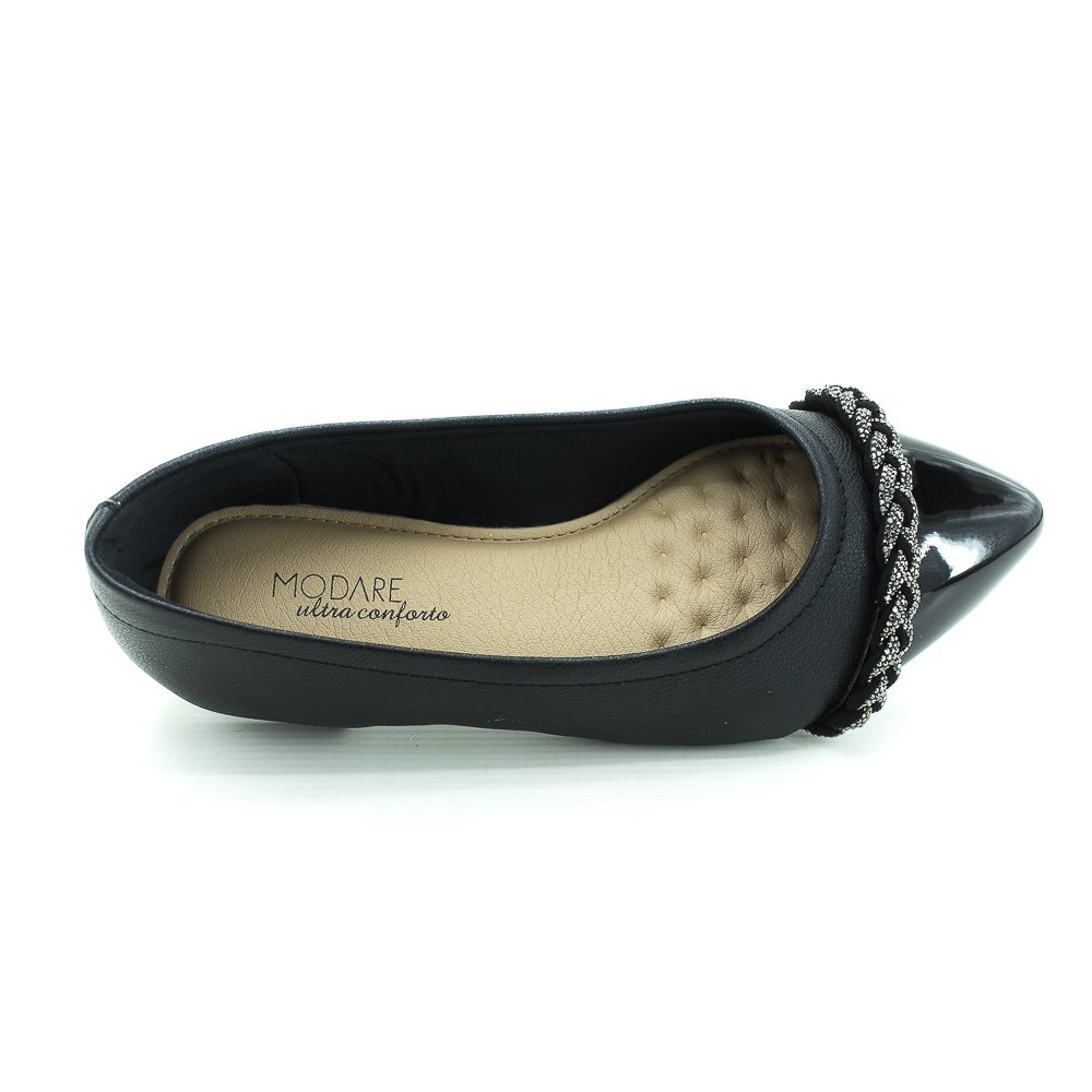Sapatilha Feminina Modare 7334.246 - Preto Preto 5