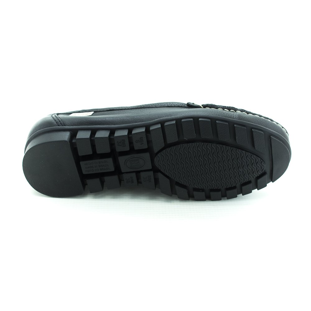 Mocassim Feminino Bottero Botmoana Verão XXIII - Preto Preto 4