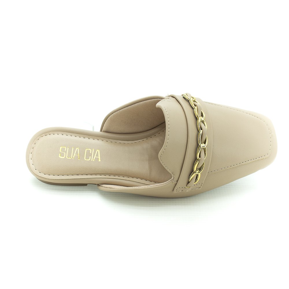 Mule Feminino Sua Cia 8214.15354 - Bege Bege 5