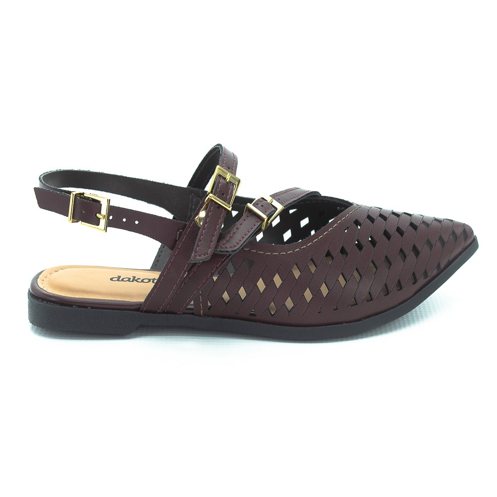 Sapatilha Feminina Dakota D0212-0002 - Vinho