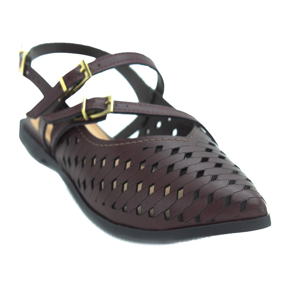 Sapatilha Feminina Dakota D0212-0002 - Vinho Vermelho 2