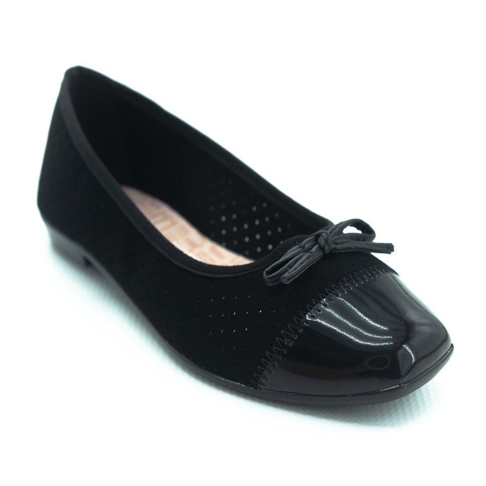 Sapatilha Feminina Moleca 5726.115 - Preto Preto 2