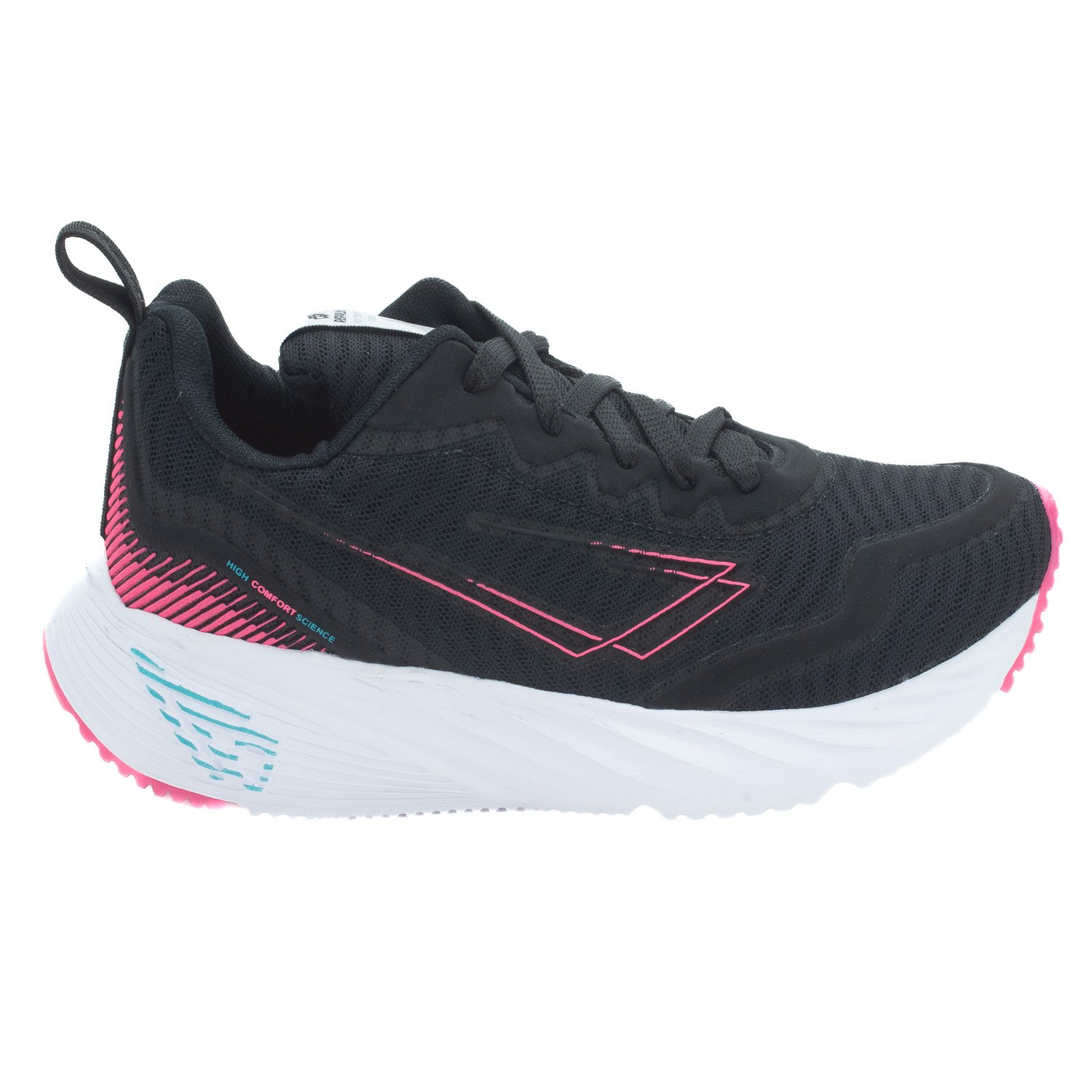 Tênis Feminino Repplay RP2040 - Preto Preto 1