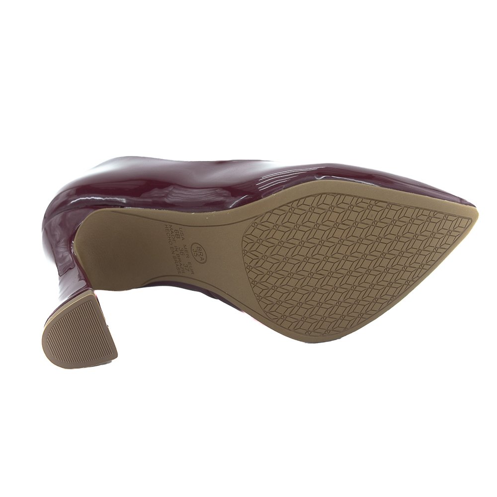 Scarpin Feminino Mariotta 19472-01 - Vinho Vermelho 4