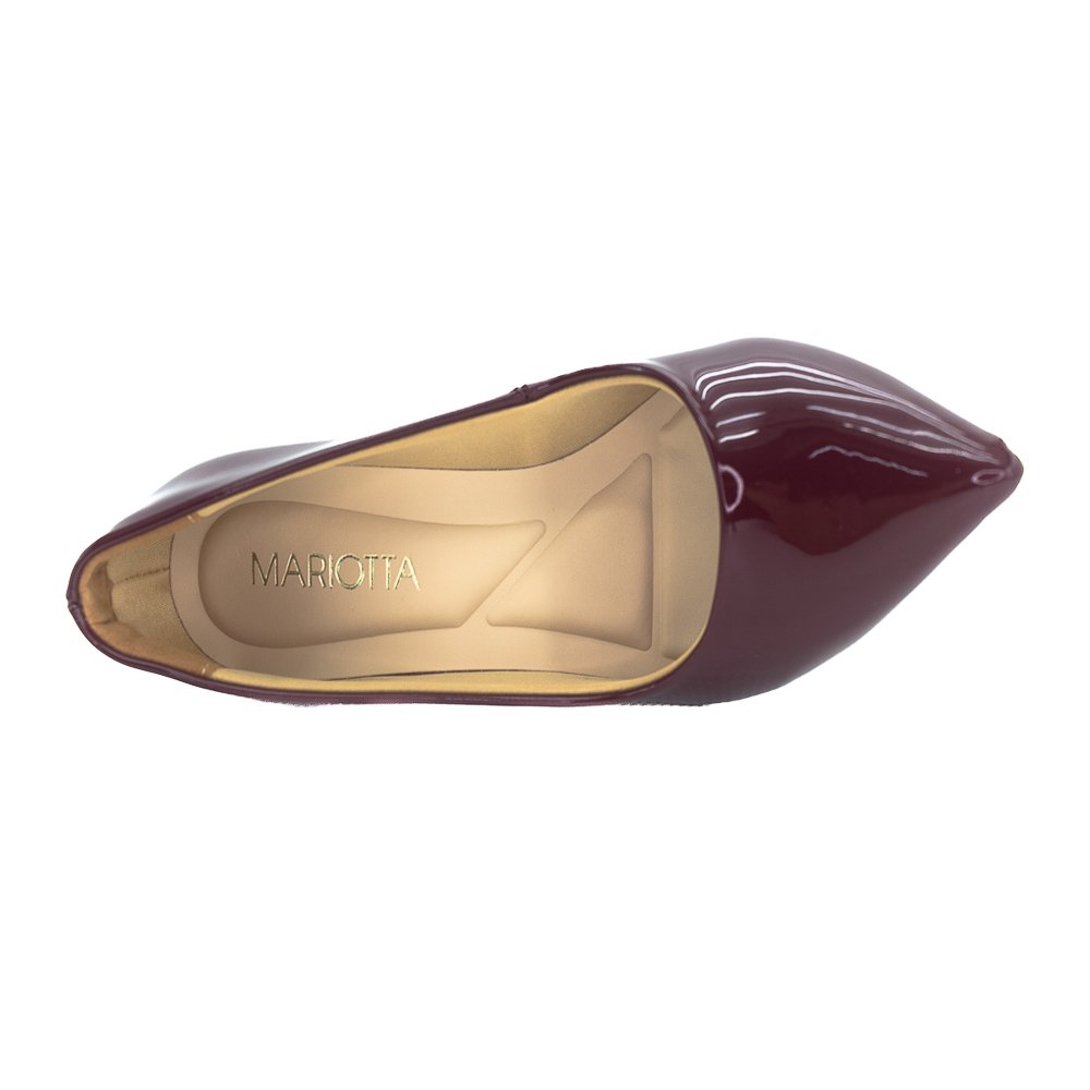 Scarpin Feminino Mariotta 19472-01 - Vinho Vermelho 5