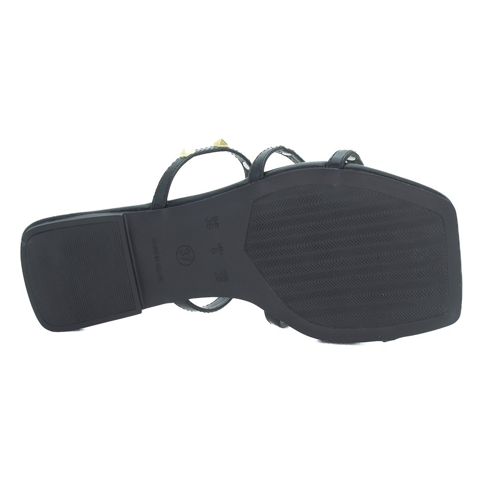 Rasteira Feminina Sua Cia 8230.16134 - Preto Preto 4