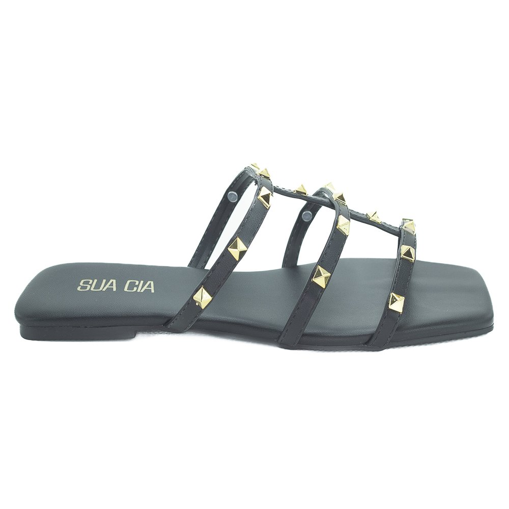 Rasteira Feminina Sua Cia 8230.16134 - Preto