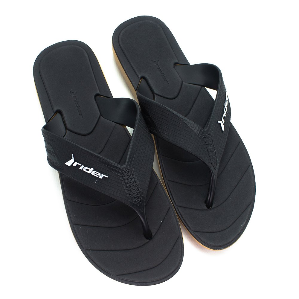 Chinelo Masculino Rider Pulse Dedo - Preto