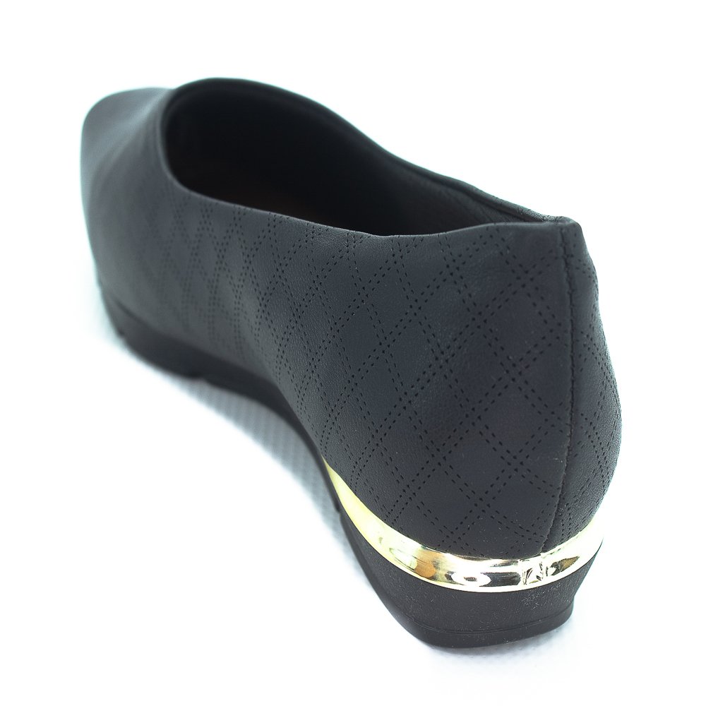 Sapato Feminino Picadilly 147191-46 - Preto Preto 3