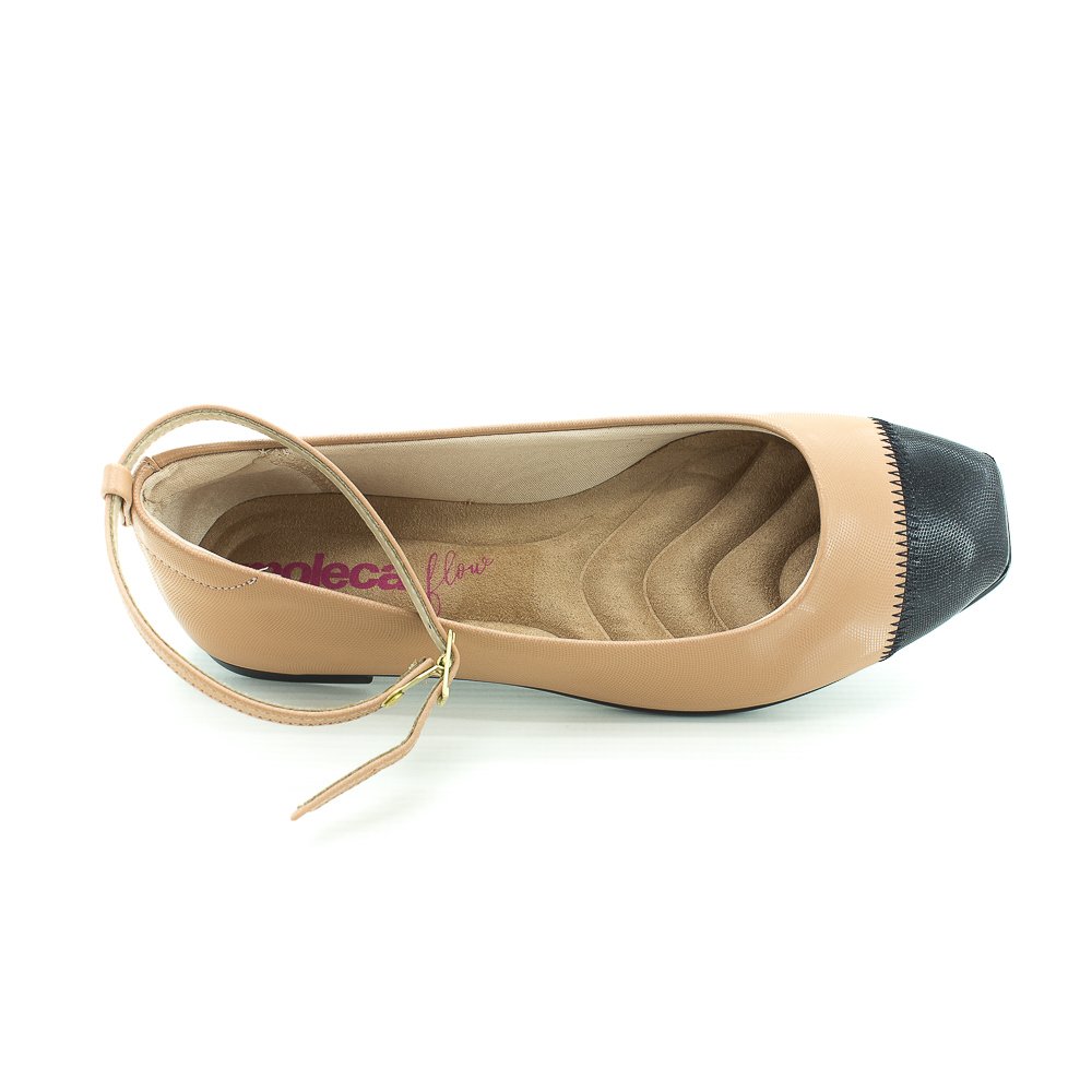 Sapatilha Feminina Moleca 5735.322 - Nude Bege 4