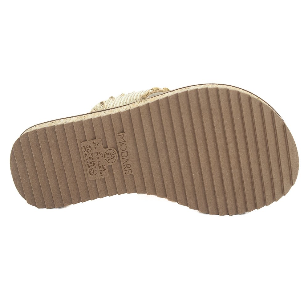 Chinelo Feminino Modare 7141.151 - Dourado Dourado 4