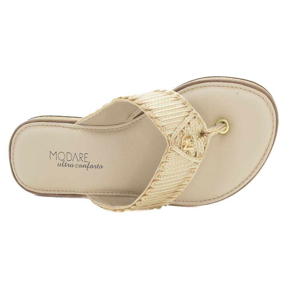 Chinelo Feminino Modare 7141.151 - Dourado Dourado 5