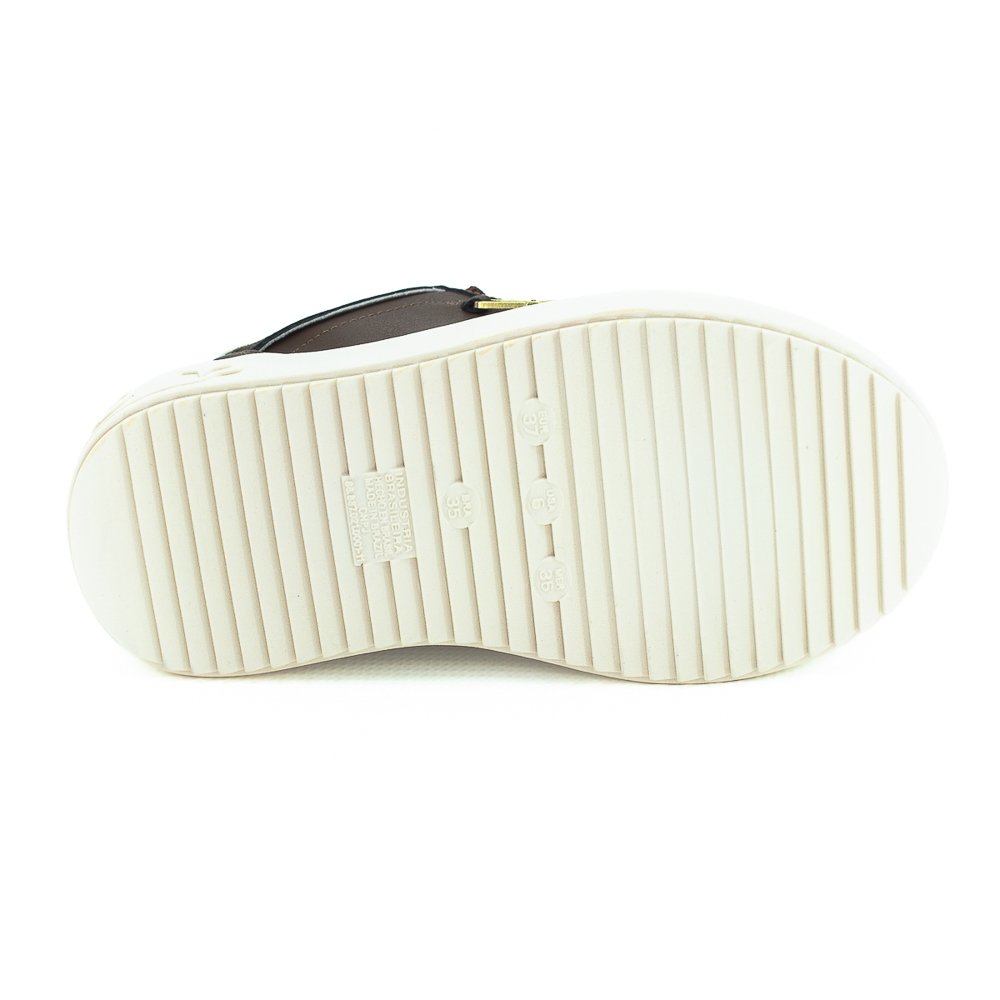 Tênis Feminino Via Marte 055-020-03 - Marrom Marrom 3