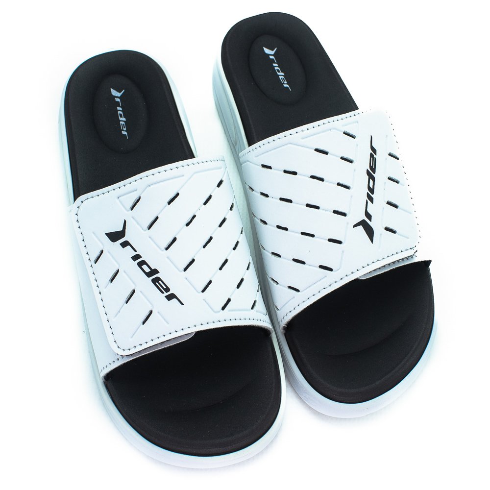 Chinelo Masculino Rider R Soft Plus - Branco